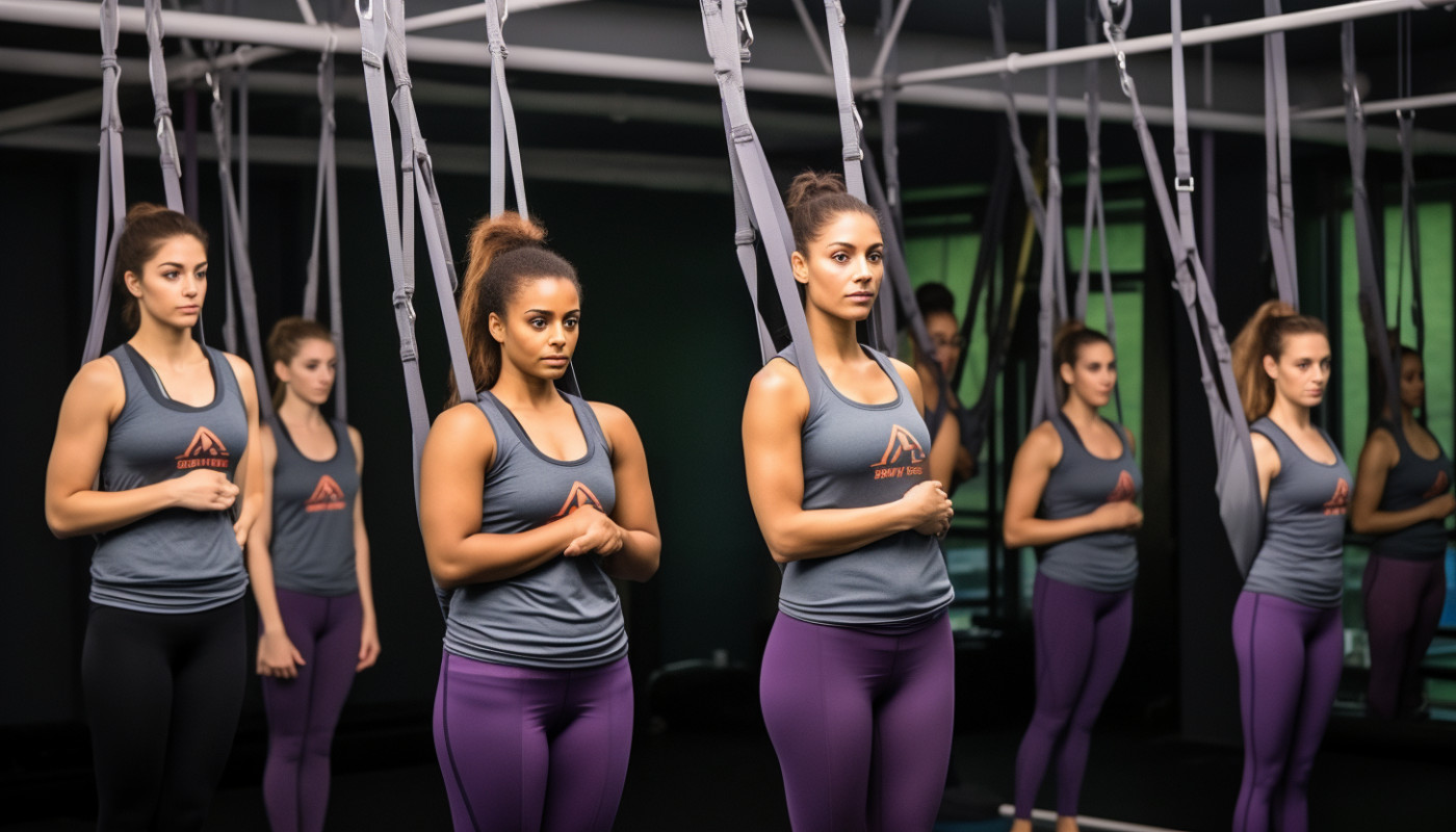 Yoga aereo, la nuova frontiera dello sport